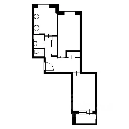 2-к кв. Владимирская область, Владимир ул. Комиссарова, 19 (50.4 м) - Фото 1