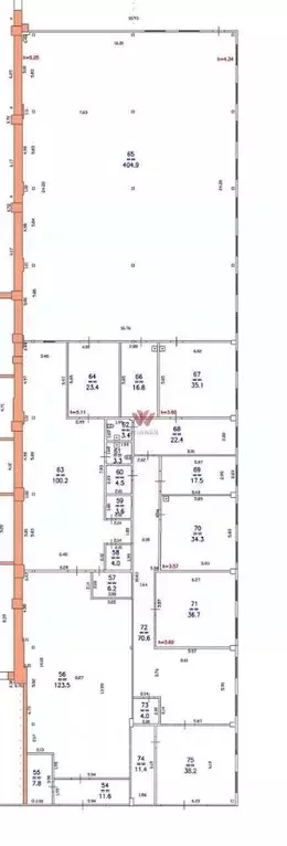 Склад в Нижегородская область, Нижний Новгород ул. Баррикад, 1к5 (943 ... - Фото 2