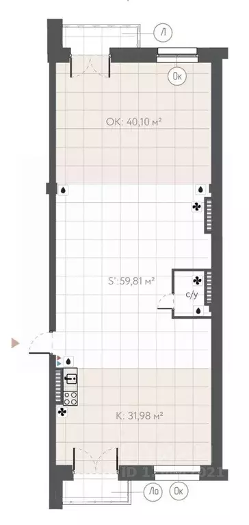 3-к кв. Иркутская область, Иркутск ул. Сурикова, 21А (138.04 м) - Фото 0