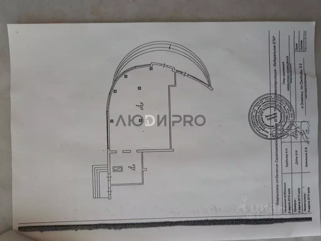 Торговая площадь в Саратовская область, Энгельс пл. Свободы, 3 (211 м) - Фото 2
