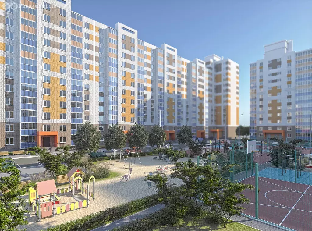 2-комнатная квартира: Медведево, посёлок городского типа Медведево, ... - Фото 1