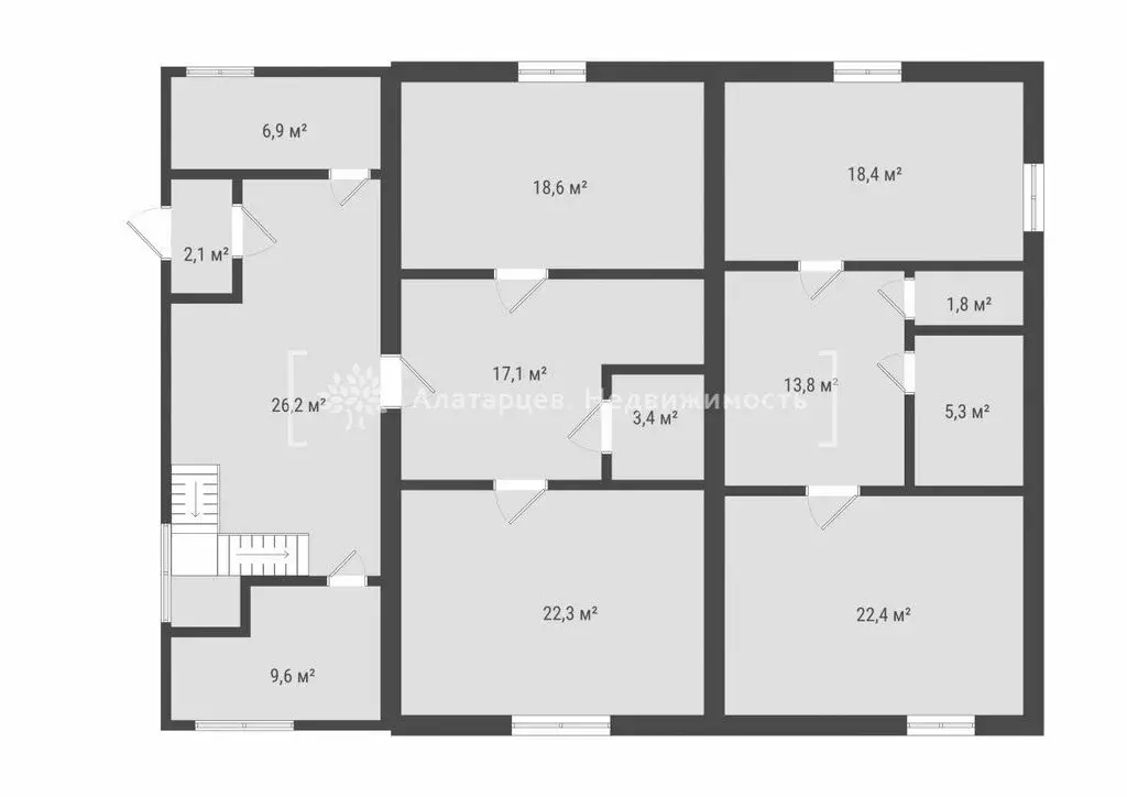 Дом в посёлок Зональная Станция, Рабочая улица, 42 (240 м) - Фото 2