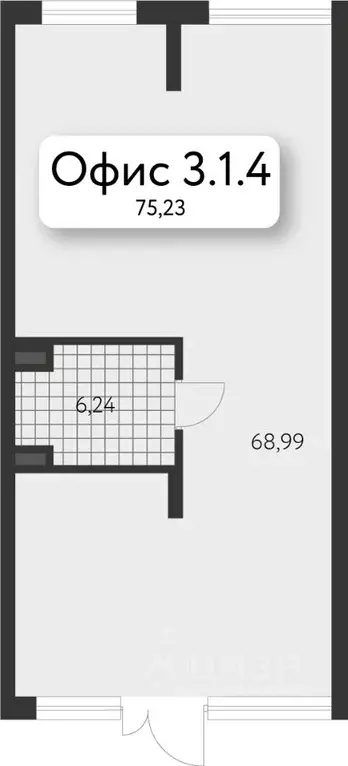 Офис в Свердловская область, Екатеринбург Академический мкр, 3-й кв-л, ... - Фото 1