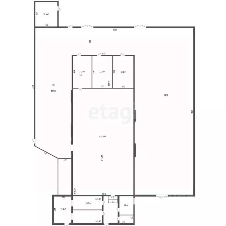 Склад в Костромская область, Кострома Юбилейная ул., 28 (1200 м) - Фото 1