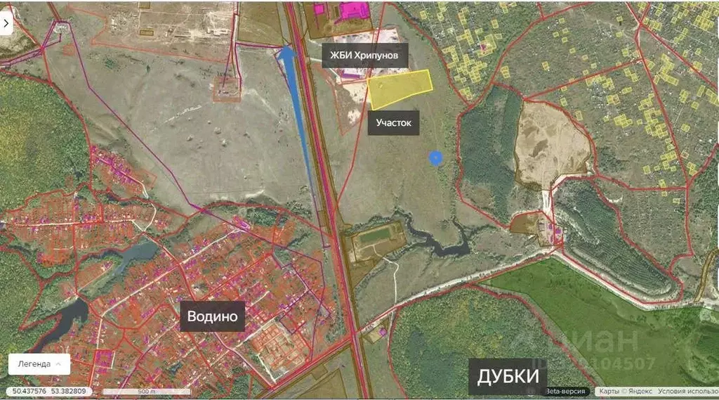 Участок в Самарская область, Красноярский район, Новосемейкино ... - Фото 1