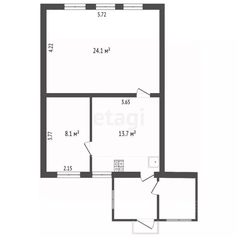 Дом в Ярославская область, Ярославль ул. Кутузова, 7 (46 м) - Фото 2