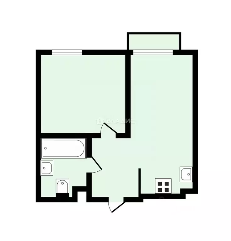 2-к кв. Москва ул. Академика Королева, 13 (37.4 м) - Фото 2