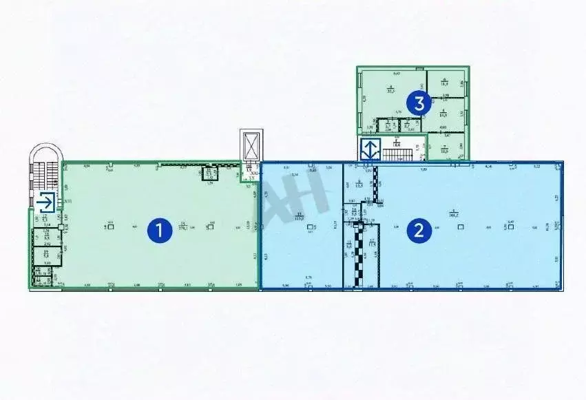 Помещение свободного назначения в Москва Вольная ул., 35С4 (487 м) - Фото 2