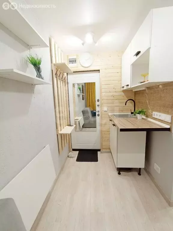 Квартира-студия: Омск, микрорайон Привокзальный, улица Карбышева, 38 ... - Фото 2