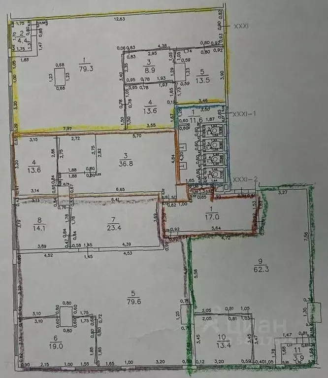 Офис в Москва Новодмитровская ул., 2к1 (470 м) - Фото 1