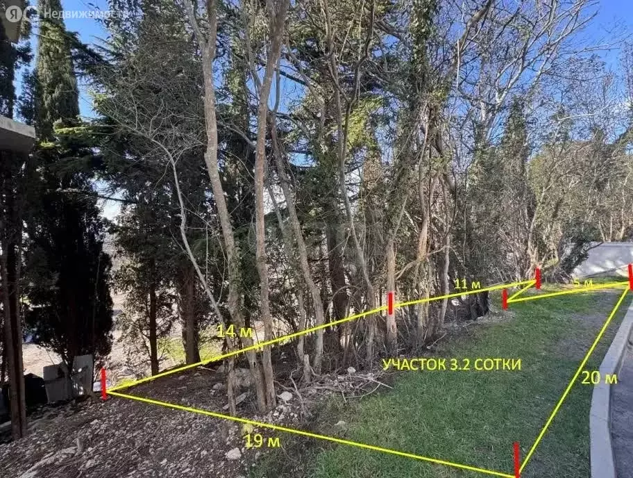 Участок в Массандра, улица 16 Апреля 1944 года (317 м) - Фото 1