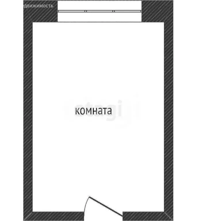 1к в -комнатной квартире (13 м) - Фото 0