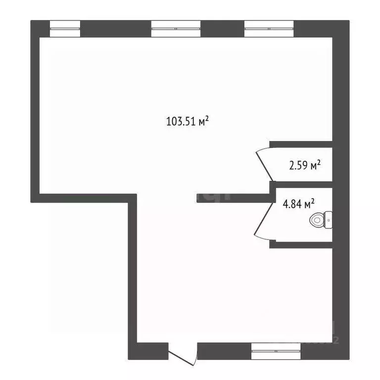 Торговая площадь в Красноярский край, Красноярск ул. Петра Подзолкова, ... - Фото 2