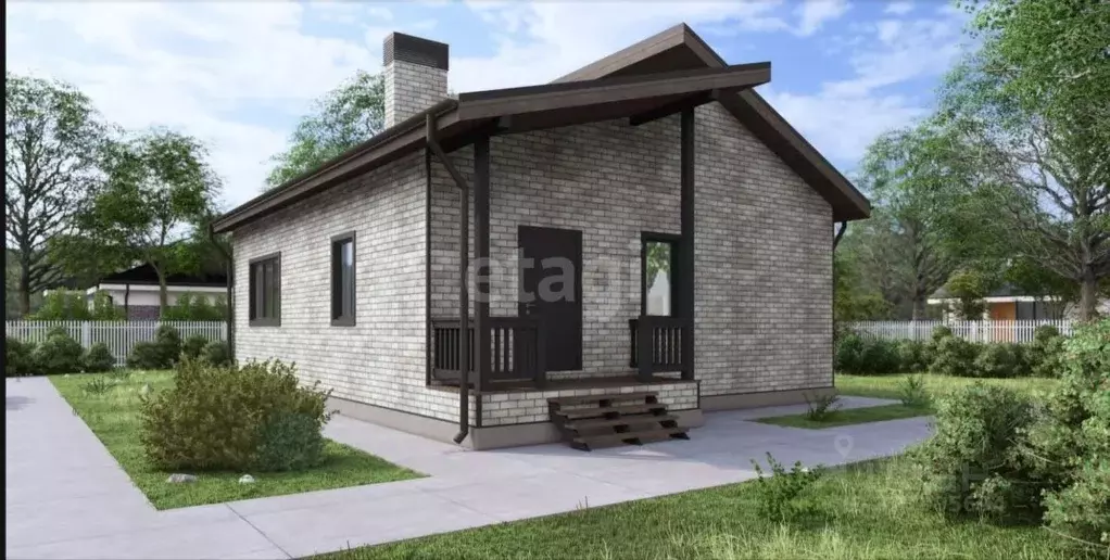 Дом в Крым, Феодосия муниципальный округ, с. Насыпное ул. Заречная (83 ... - Фото 1