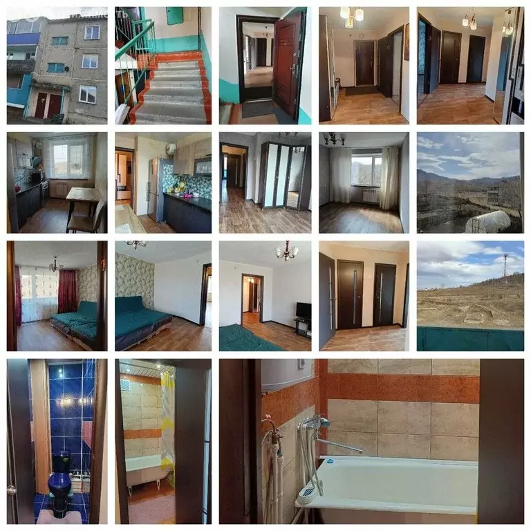 2-комнатная квартира: Боград, Школьная улица (49 м) - Фото 1