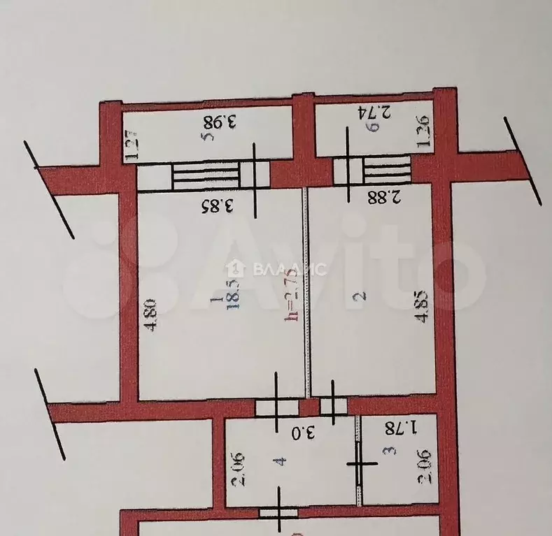 1-к. квартира, 50 м, 9/10 эт. - Фото 0