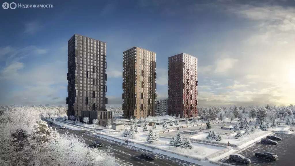 Квартира-студия: Мытищи, микрорайон Перловка, жилой комплекс Долина ... - Фото 0