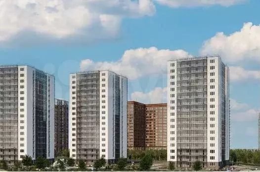 1-к. квартира, 41,7 м, 7/18 эт. - Фото 0