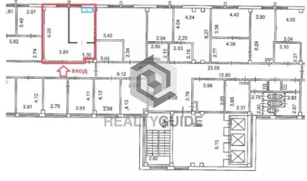 Офис в Москва ул. Кулакова, 20С1в (36 м) - Фото 1