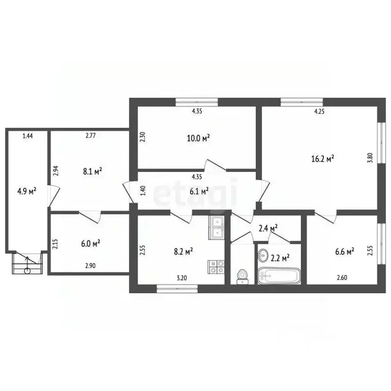 Дом в Саратовская область, Балашов ул. Ленина, 288А (59 м) - Фото 1