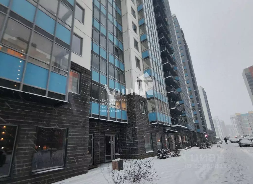 1-к кв. Ленинградская область, Мурино Всеволожский район, ул. ... - Фото 1