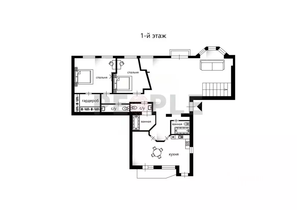 5-к кв. Москва ул. Остоженка, 5 (255.0 м) - Фото 2