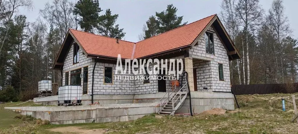 Дом в Ленинградская область, Приозерский район, Запорожское с/пос, ... - Фото 1