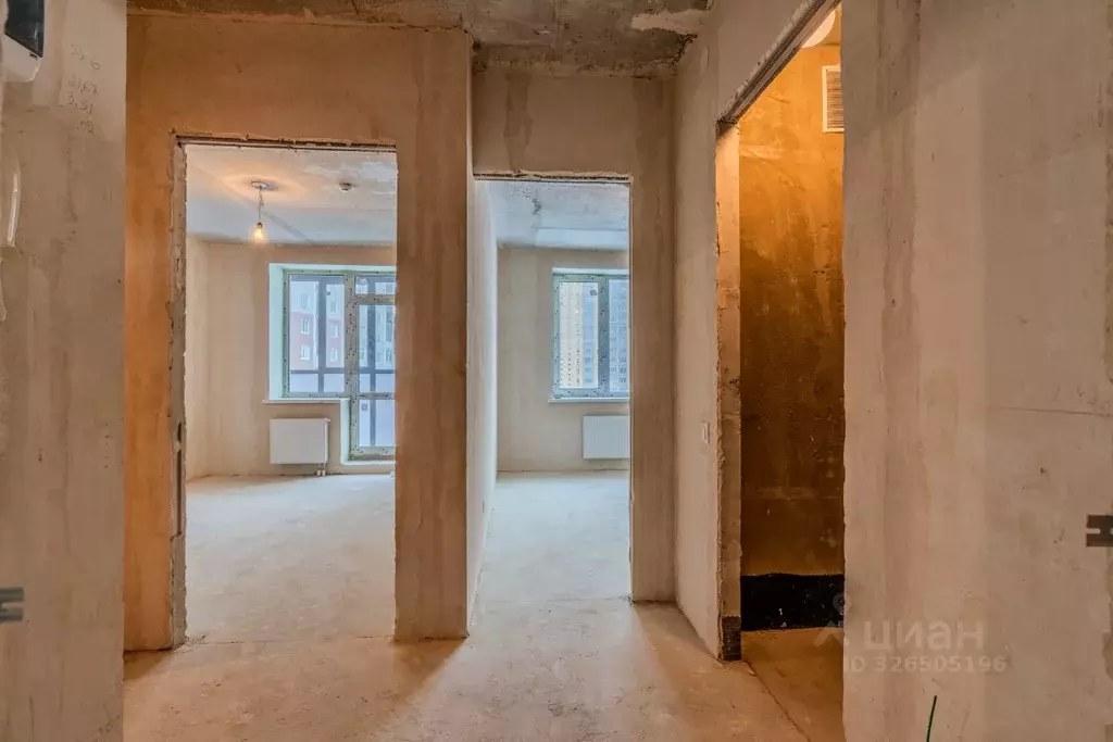 1-к кв. Ленинградская область, Всеволожский район, д. Новое Девяткино, ... - Фото 2