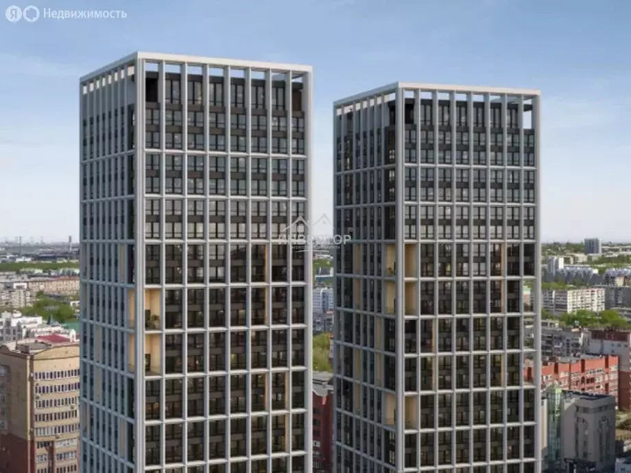 Квартира-студия: Челябинск, Каслинская улица, 62А (55.29 м) - Фото 2