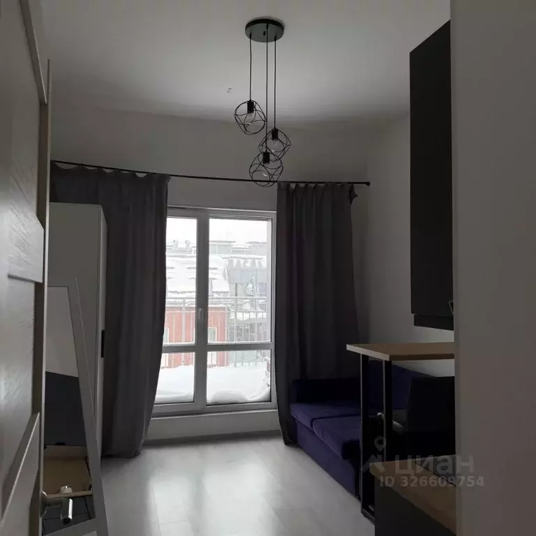 Студия Санкт-Петербург ул. Орбитальная, 11 (20.3 м) - Фото 2