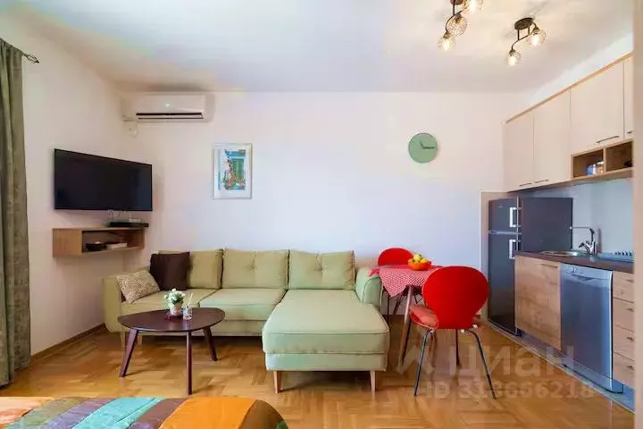 Студия Краснодарский край, Сириус пгт ул. Парусная, 12 (30.0 м) - Фото 1