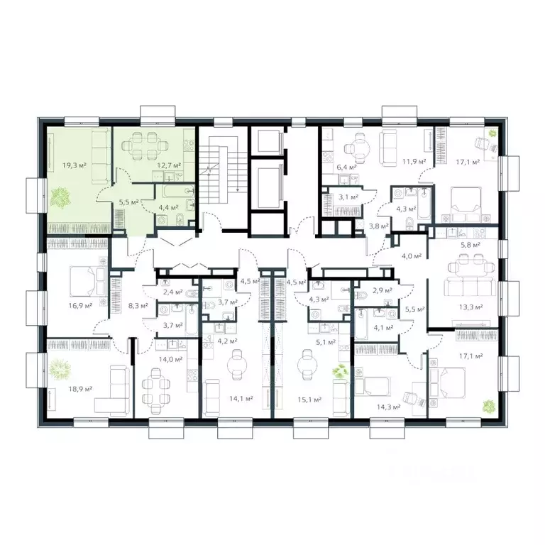 1-к кв. Приморский край, Владивосток Дом на Востоке жилой комплекс, ... - Фото 2