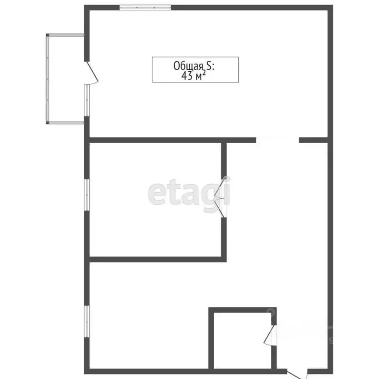 2-к кв. Бурятия, Улан-Удэ Солнечная ул., 31 (42.0 м) - Фото 1