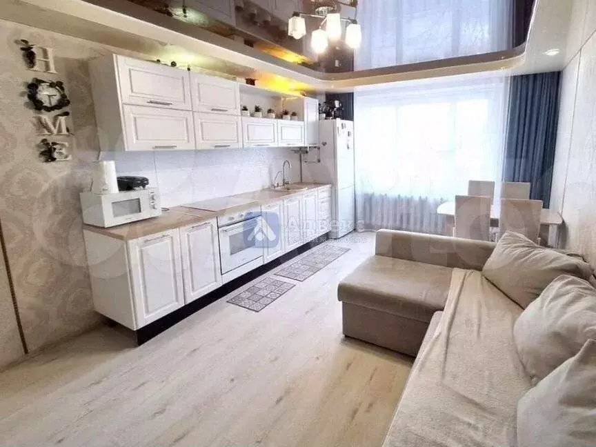 3-к. квартира, 90 м, 1/14 эт. - Фото 1