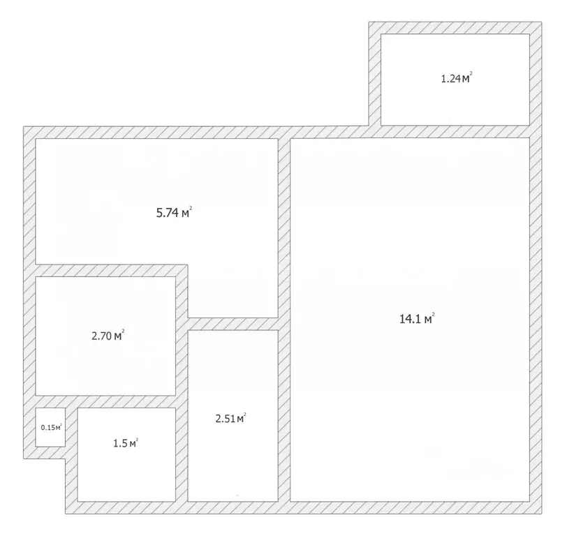 1-к кв. Московская область, Наро-Фоминск ул. В/Городок 3, 7 (27.0 м) - Фото 2