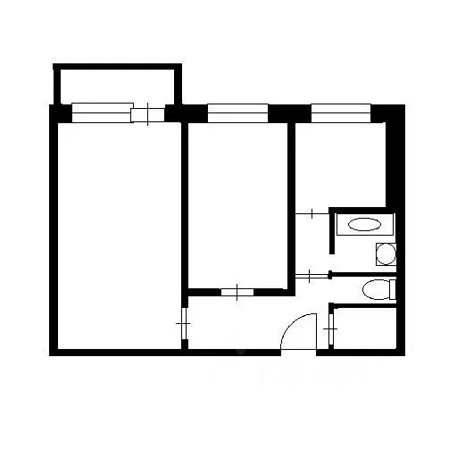 2-к кв. Челябинская область, Чебаркуль ул. Мира, 28 (44.0 м) - Фото 2