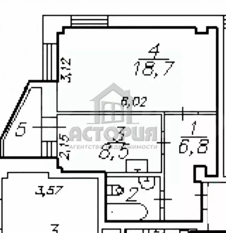 1-к кв. Красноярский край, Красноярск Соколовская ул., 72А (37.6 м) - Фото 1