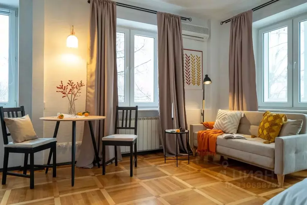 Студия Москва Скаковая ул., 4к2 (31.0 м) - Фото 2
