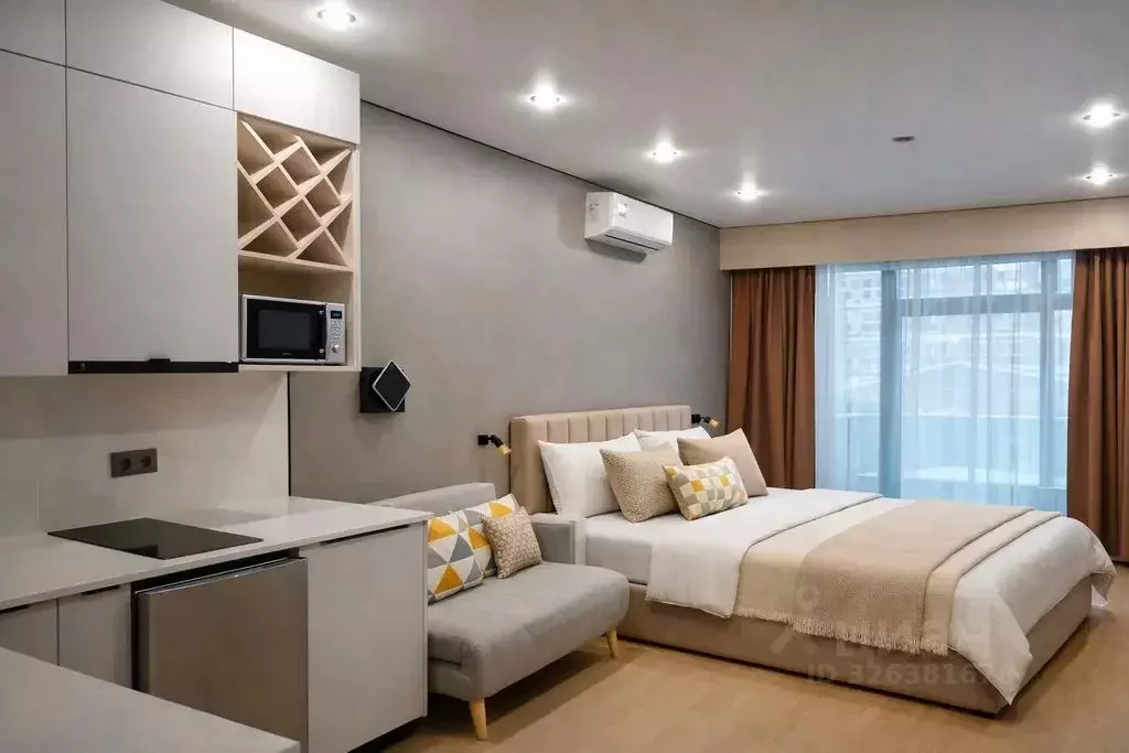 Студия Крым, Ялта ул. Войкова, 39Ак1 (28.0 м) - Фото 1