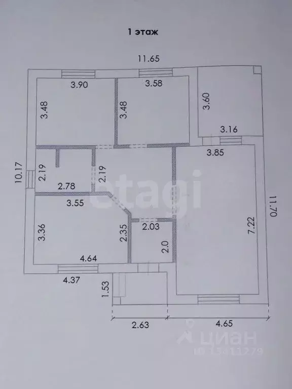 Дом в Белгородская область, Белгородский район, Разумное рп ул. ... - Фото 1