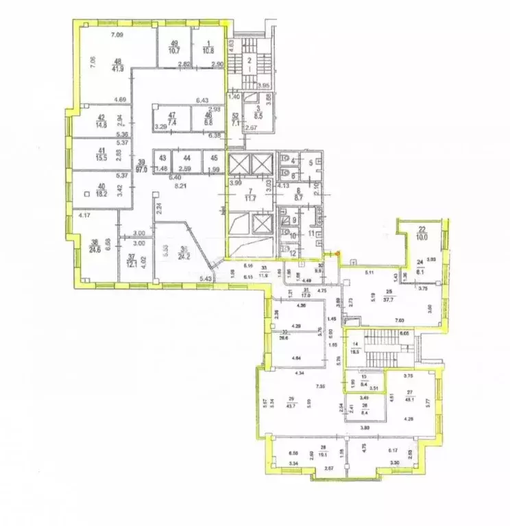 Офис в Москва ул. Можайский Вал, 8Б (565 м) - Фото 2