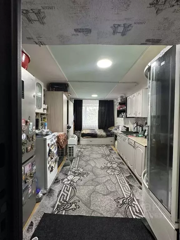 Комната Омская область, Омск Городок Нефтяников мкр, ул. ... - Фото 2