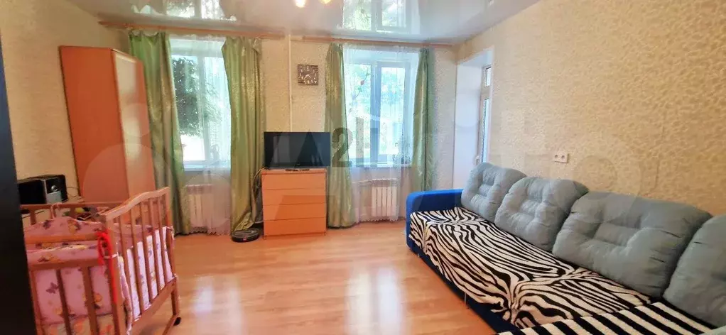 2-к. квартира, 58,9 м, 2/2 эт. - Фото 1