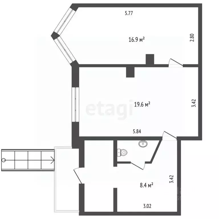 Помещение свободного назначения в Москва Челобитьевское ш., 12к3 (50 ... - Фото 1