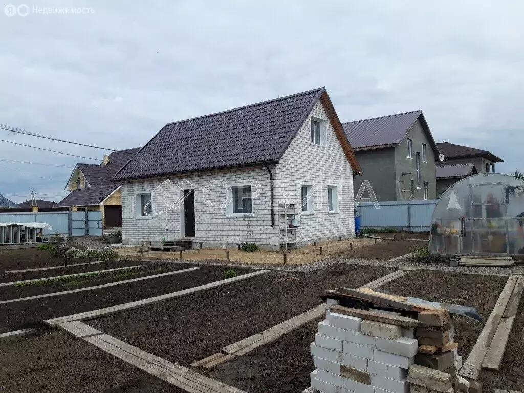 Дом в Тюменский муниципальный округ, село Луговое (75 м) - Фото 1