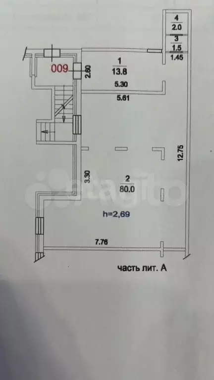 Продам помещение свободного назначения, 115 м - Фото 1