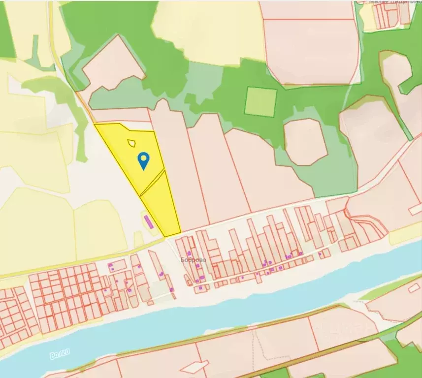 Участок в Тверская область, Зубцовский муниципальный округ, д. Боброво ... - Фото 1