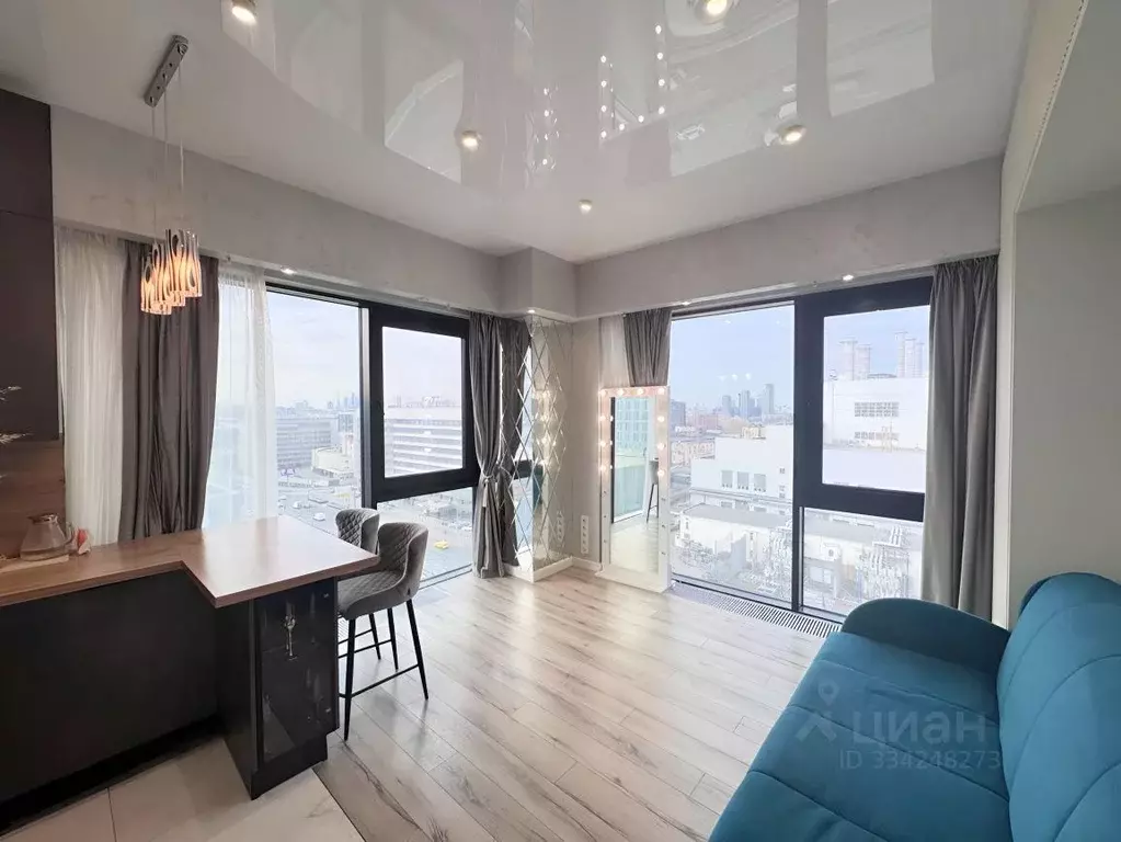 Студия Москва Автозаводская ул., 23А (22.0 м) - Фото 1