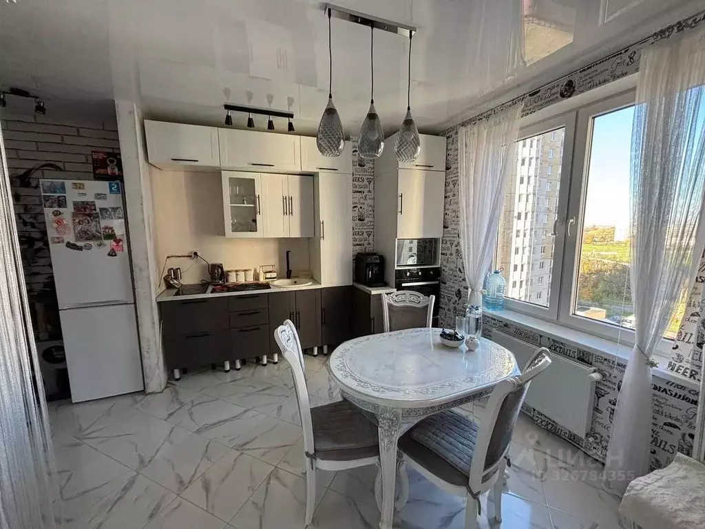 2-к кв. Калининградская область, Калининград Батальная ул., 100 (50.1 ... - Фото 1