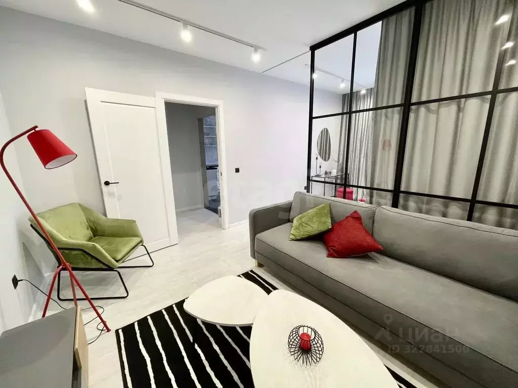 1-к кв. Воронежская область, Воронеж Беговая ул., 225А (45.0 м) - Фото 2